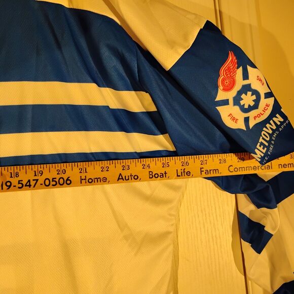 Detroit Red Wings jersey mens L LArge white blue Cotapaxi HOckey NHL - Picture 6 of 10